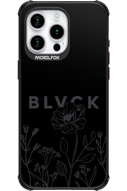 Black Flowers - Apple iPhone 15 Pro Max