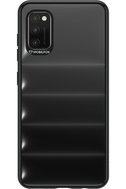 Black Puffer Case - Samsung Galaxy A41
