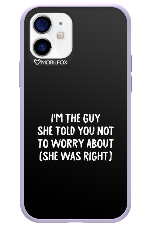 She was right 2.0 - Apple iPhone 12