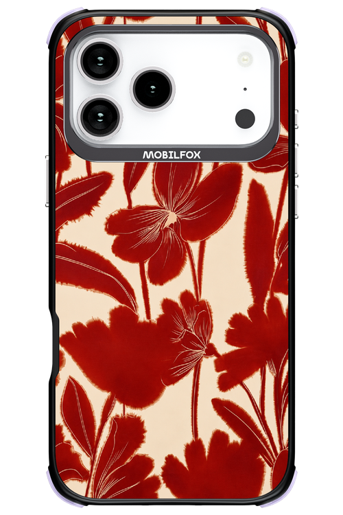 Burgundy Flowers 2.0 - Apple iPhone 17 Pro Max