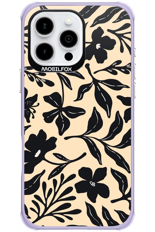 Black Flowers 2.0 - Apple iPhone 16 Pro Max