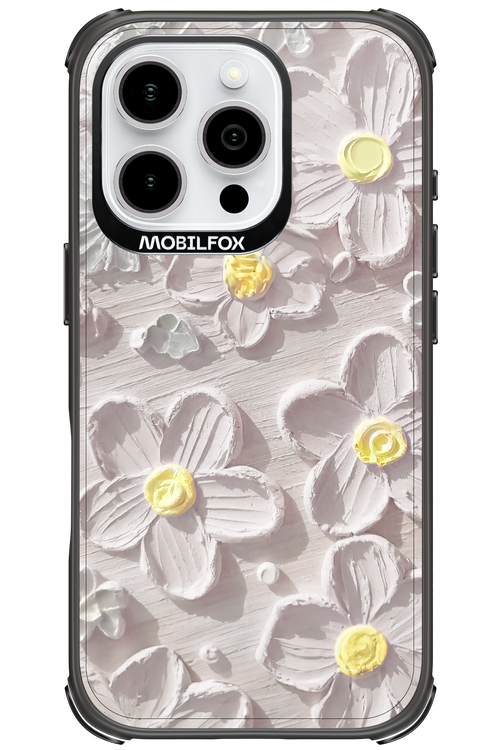 White Flowers - Apple iPhone 16 Pro