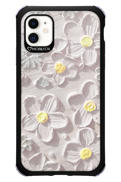 White Flowers 2.0 - Apple iPhone 11