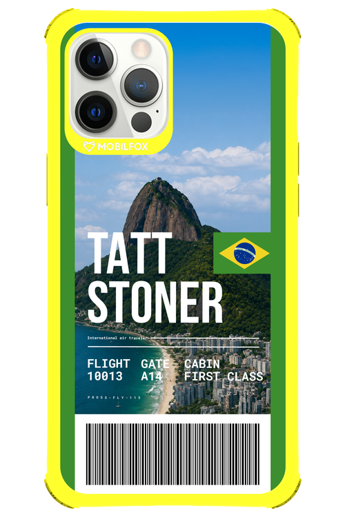 TATT STONER (fly ticket) 2.0 - Apple iPhone 12 Pro Max