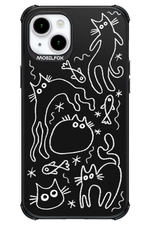 CHALK_CATS 2.0 - Apple iPhone 15 Plus