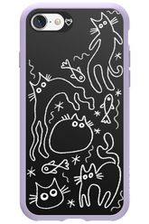 CHALK_CATS 2.0 - Apple iPhone 8