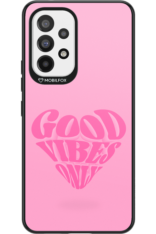 Good Vibes Heart - Samsung Galaxy A53