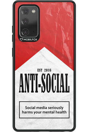 ANTI-SOCIAL II 2.0 - Samsung Galaxy Note 20