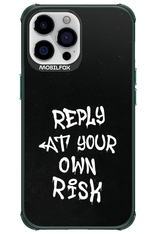 Risk Black 2.0 - Apple iPhone 13 Pro Max