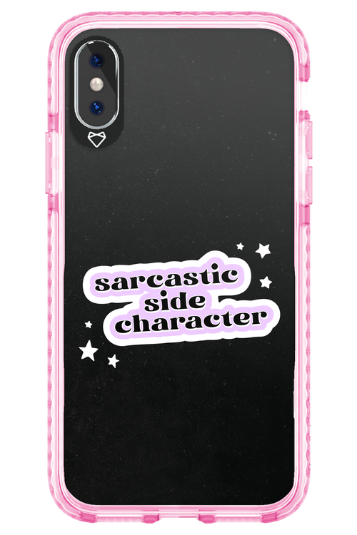 Sarcastic Black - Apple iPhone XS