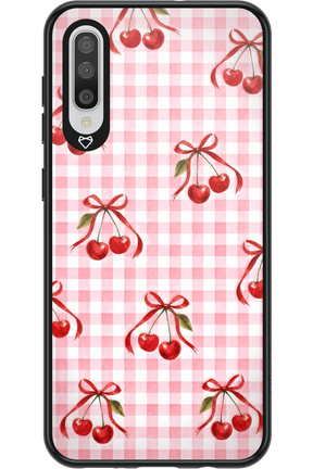 Pink Cherry Checked 2.0 - Samsung Galaxy A50