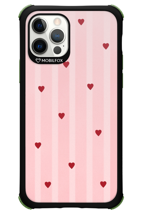 Red Little Hearts 2.0 - Apple iPhone 12 Pro