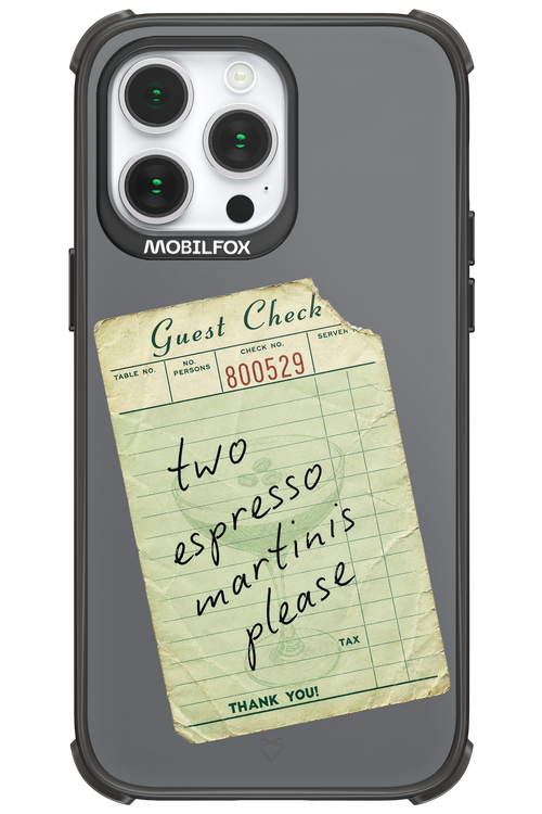 Espresso Martini 2.0 - Apple iPhone 14 Pro Max