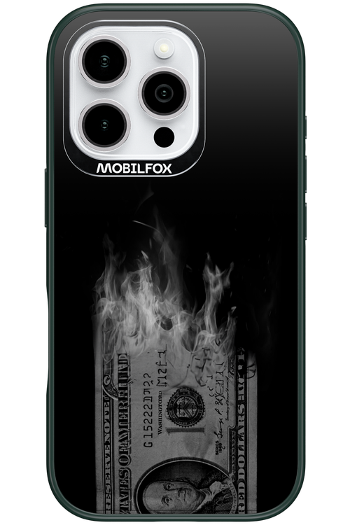 Money Burn B&W 2.0 - Apple iPhone 16 Pro