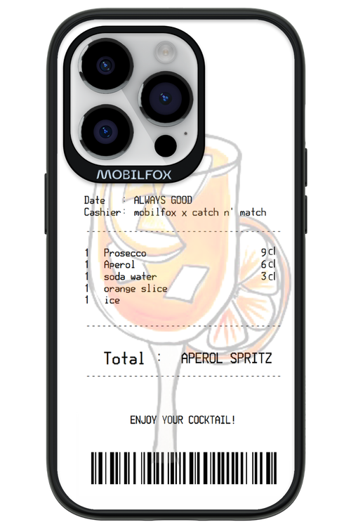 aperol spritz cocktail - Apple iPhone 14 Pro