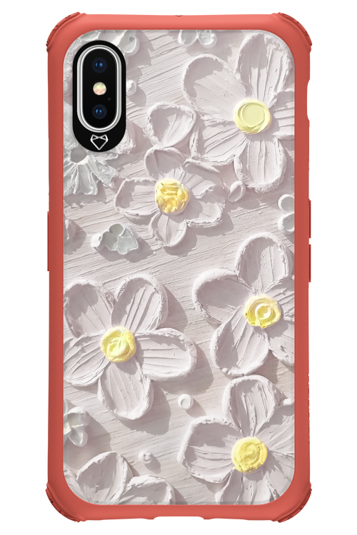White Flowers 2.0 - Apple iPhone X