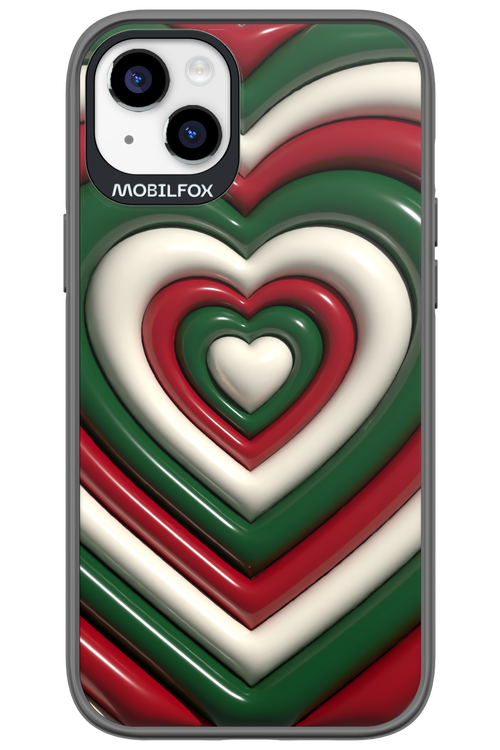 XMAS Hearts - Apple iPhone 14 Plus