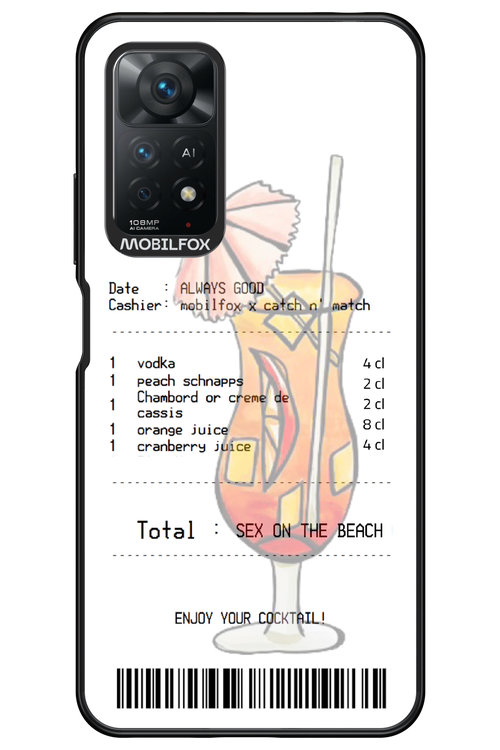 sex on the beach cocktail - Xiaomi Redmi Note 11Pro 4G/5G