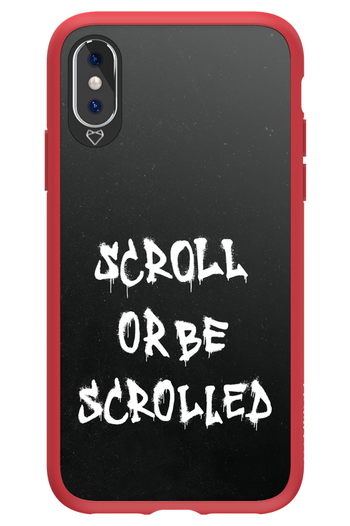 Scroll Black 2.0 - Apple iPhone XS