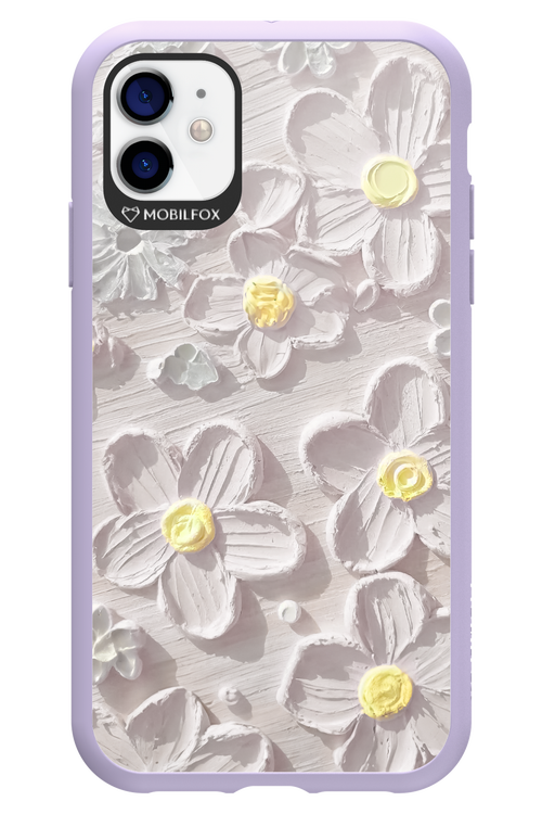 White Flowers 2.0 - Apple iPhone 11