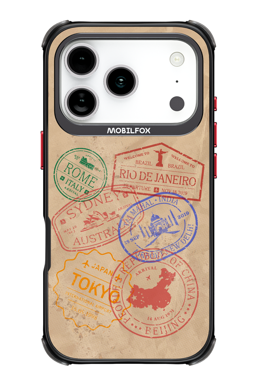 Travel Stamps 2.0 - Apple iPhone 17 Pro