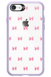 Pinky Bow - Apple iPhone 8