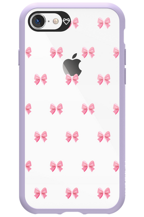 Pinky Bow - Apple iPhone 8