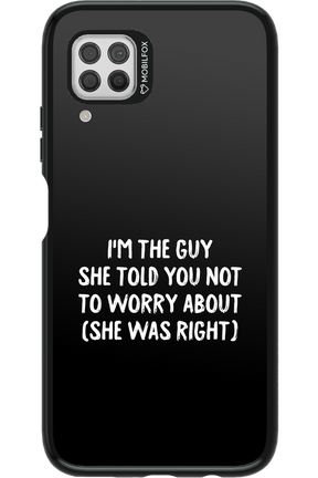 She was right 2.0 - Huawei P40 Lite