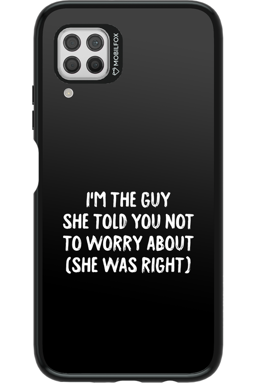 She was right 2.0 - Huawei P40 Lite