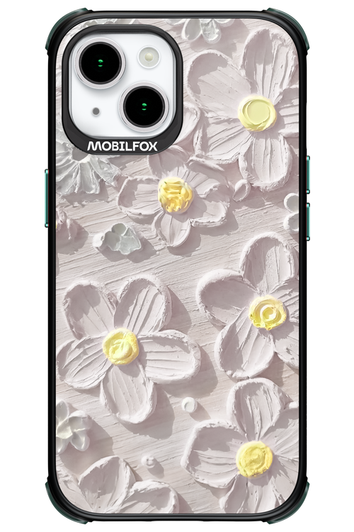 White Flowers 2.0 - Apple iPhone 15