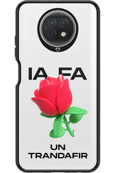 IA Rose Transparent - Xiaomi Redmi Note 9T 5G