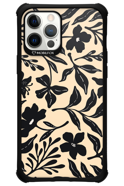 Black Flowers 2.0 - Apple iPhone 12 Pro Max