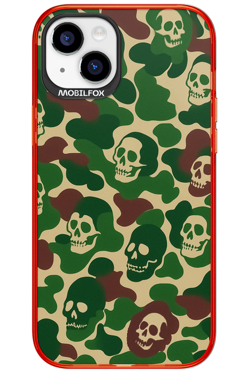 Camo Skull 2.0 - Apple iPhone 15 Plus