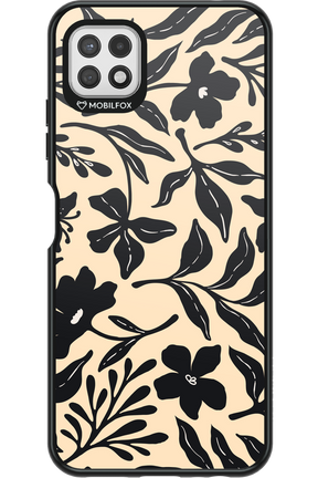 Black Flowers 2.0 - Samsung Galaxy A22 5G