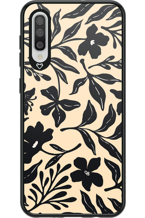 Black Flowers 2.0 - Samsung Galaxy A50