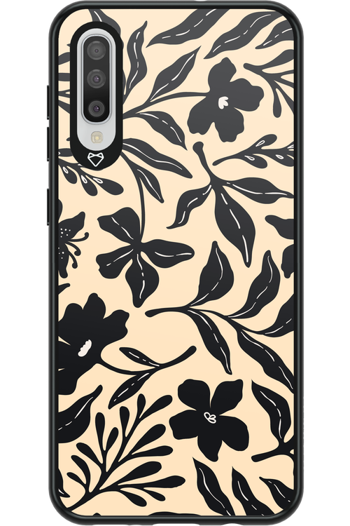 Black Flowers 2.0 - Samsung Galaxy A50