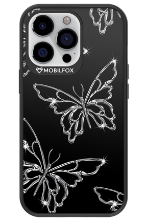 Silver Butterfly 2.0 - Apple iPhone 13 Pro