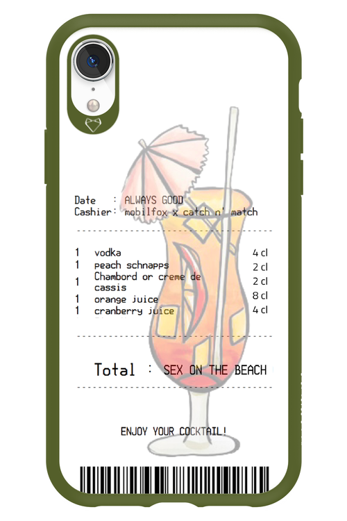 sex on the beach cocktail - Apple iPhone XR