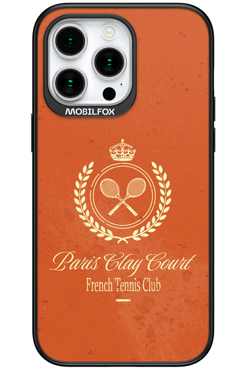 Paris Clay Court Club 2.0 - Apple iPhone 15 Pro Max