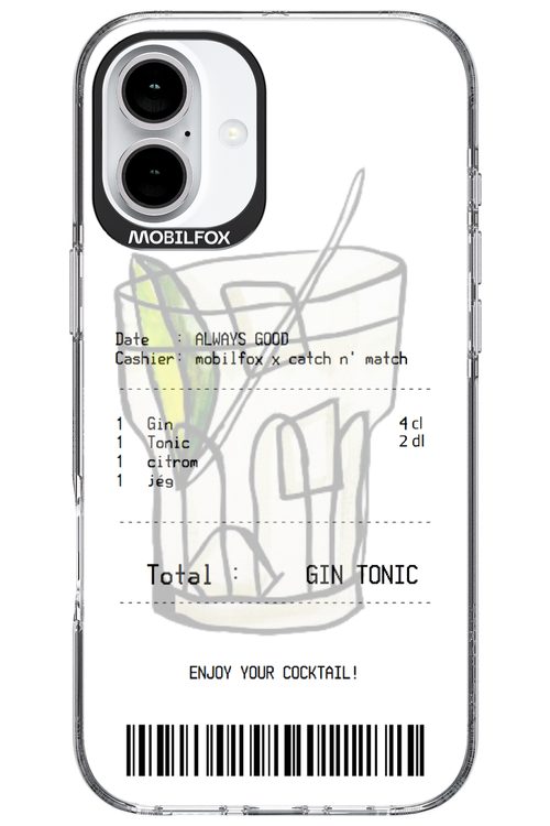 gin tonic - Apple iPhone 16 Plus