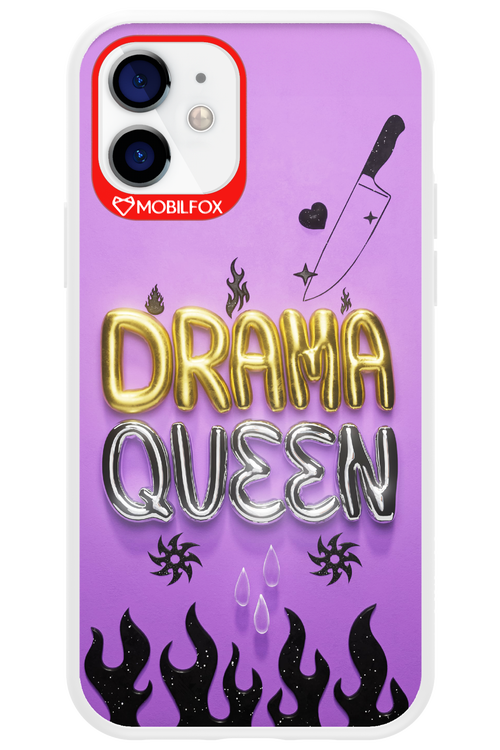 Drama Queen Purple - Apple iPhone 12