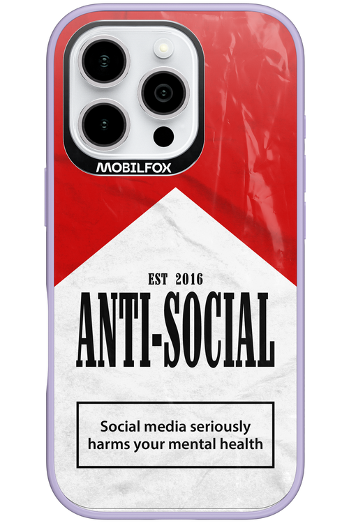 ANTI-SOCIAL II 2.0 - Apple iPhone 16 Pro