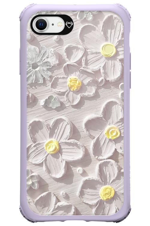 White Flowers 2.0 - Apple iPhone 8