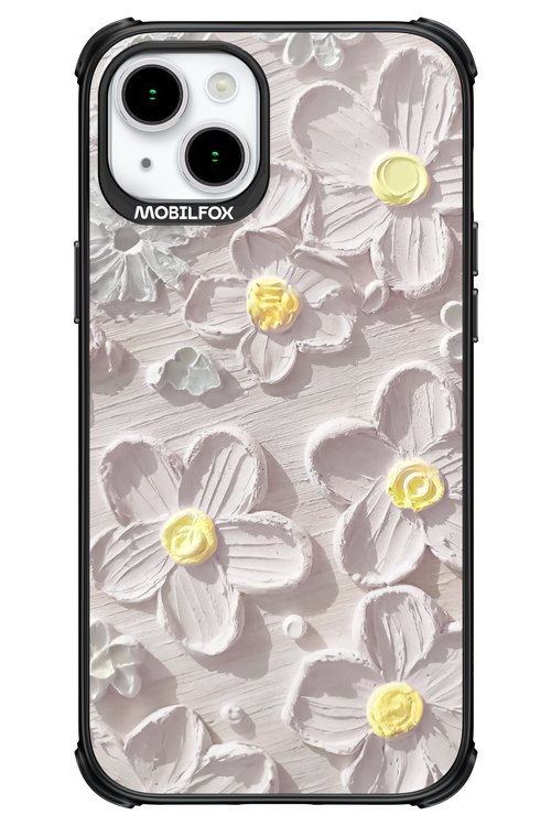 White Flowers 2.0 - Apple iPhone 15 Plus