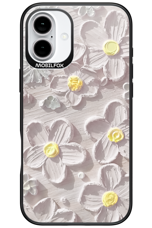 White Flowers 2.0 - Apple iPhone 16 Plus
