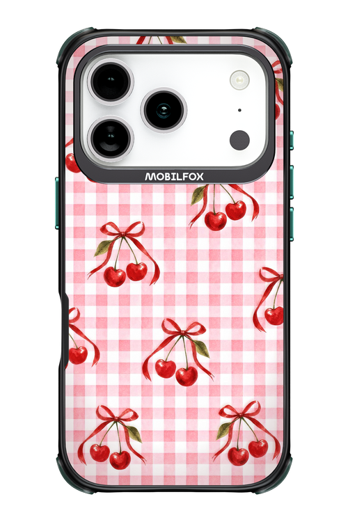 Pink Cherry Checked 2.0 - Apple iPhone 17 Pro