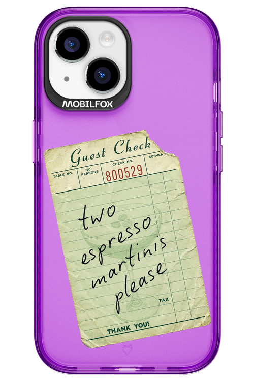 Espresso Martini 2.0 - Apple iPhone 15