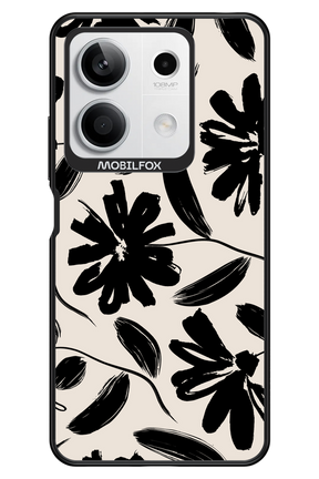 Monochrome Flowerss 2.0 - Xiaomi Redmi Note 13 5G