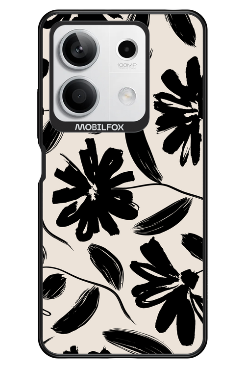 Monochrome Flowerss 2.0 - Xiaomi Redmi Note 13 5G