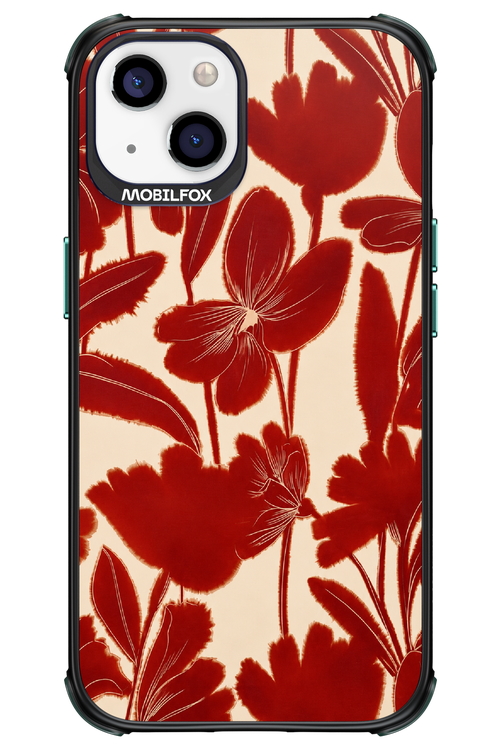 Burgundy Flowers 2.0 - Apple iPhone 13
